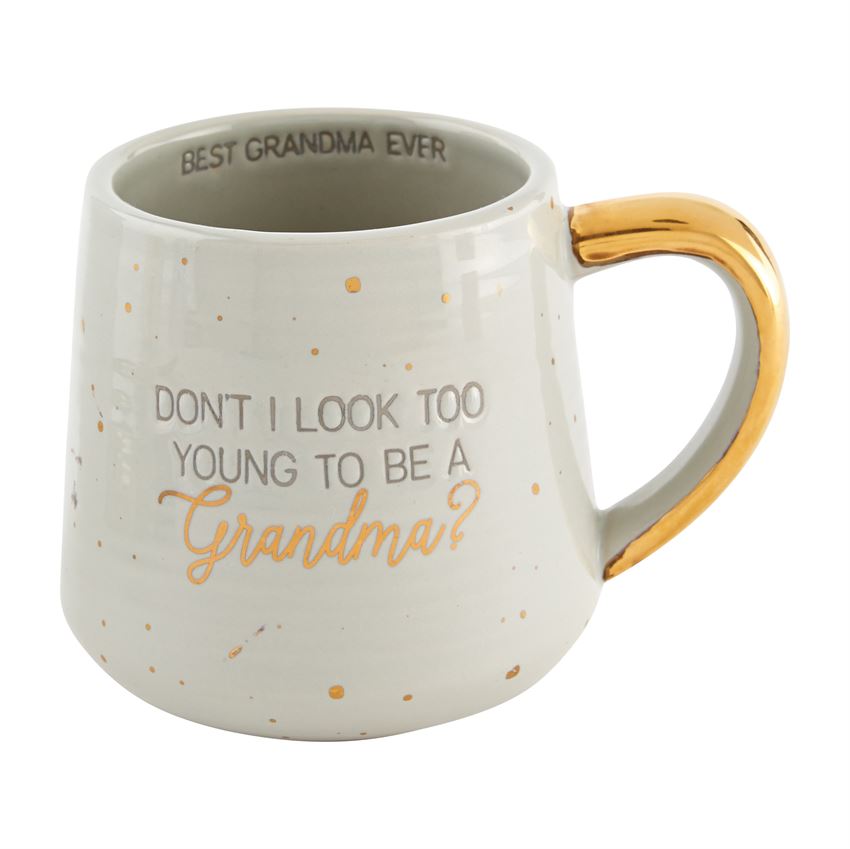 Speckled Grandma Mugs
