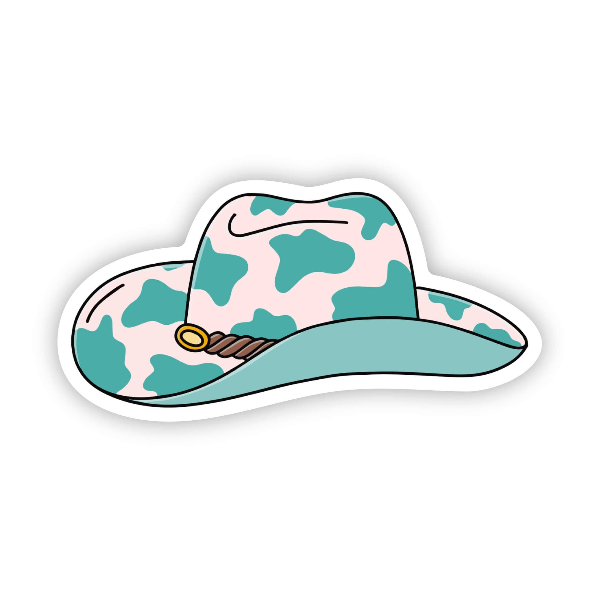 Cowboy best sale hat sticker