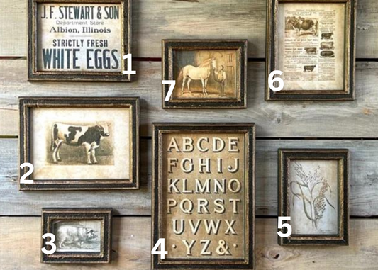 Vintage Feed Store Prints