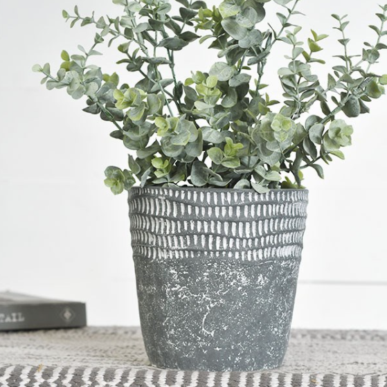 Black + White Dot Pot, The Feathered Farmhouse