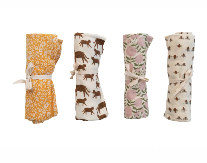 Cotton Swaddles, The Feathered Farmhouse