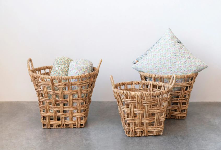 Hyacinth Baskets, The Feathered Farmhouse