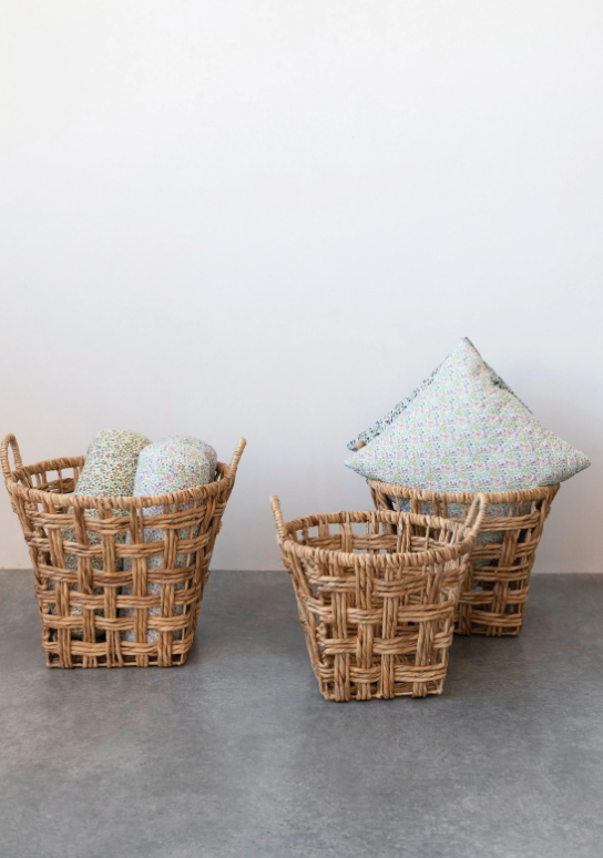Hyacinth Baskets, The Feathered Farmhouse