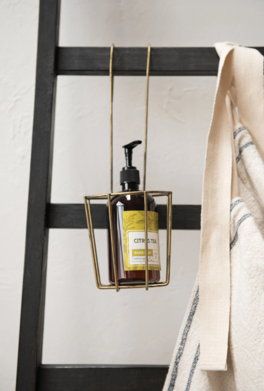 Metal Hook Bottle Holder, Feathered Farmhouse