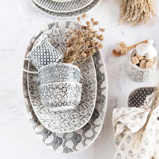 Hand-Stamped Plates