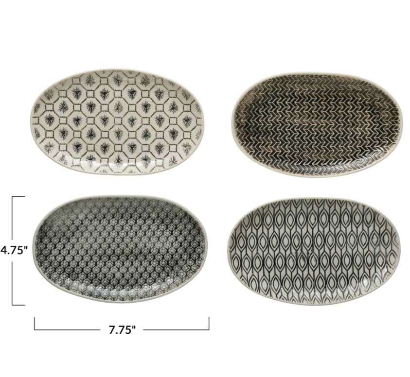 Hand-Stamped Plates