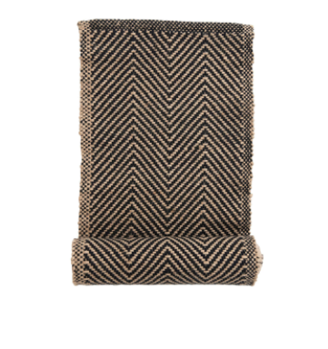 Chevron Table Runner, Feathered Farmhouse