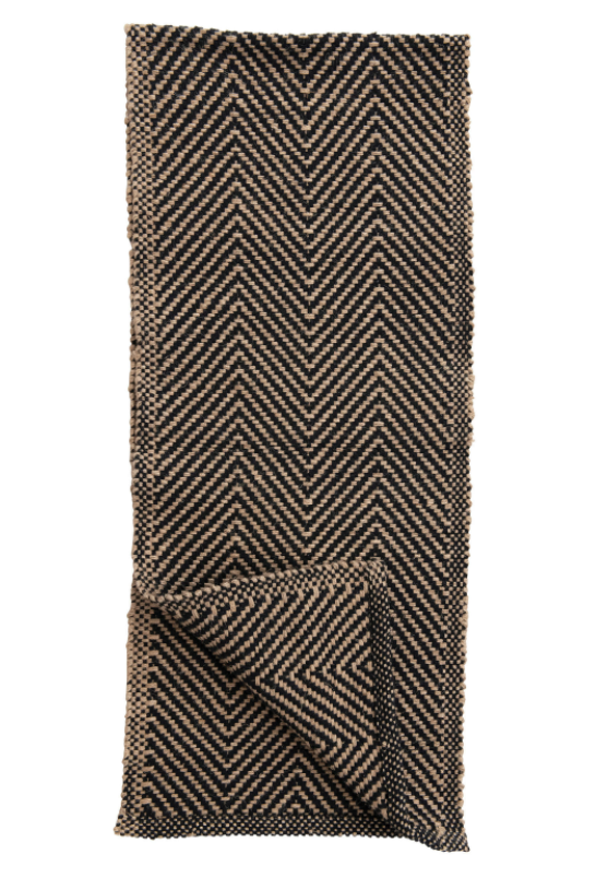 Chevron Table Runner, Feathered Farmhouse