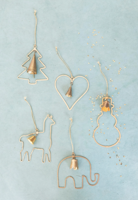 Llama Ornament , Feathered Farmhouse