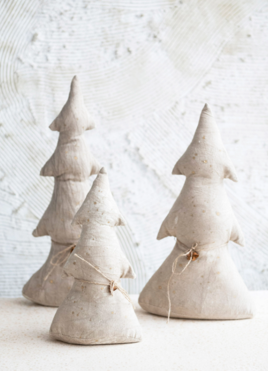 Antiqued Canvas Tree, The Feathered Farmhouse