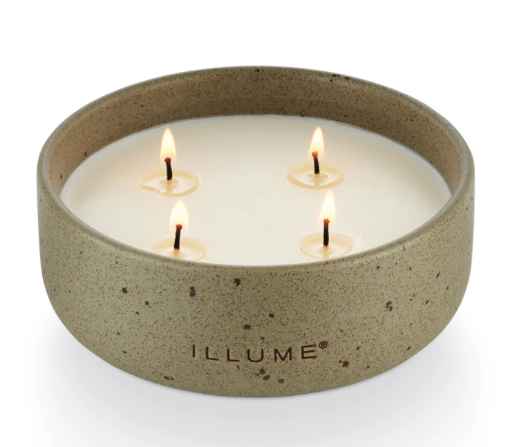 Eucalyptus Ylang Small Outdoor Candle, Feathered Farmhouse