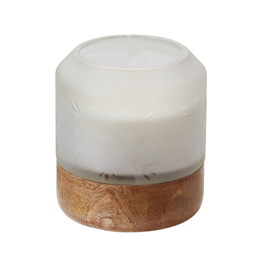 Winter Frost Candle, Feathered Farmhouse