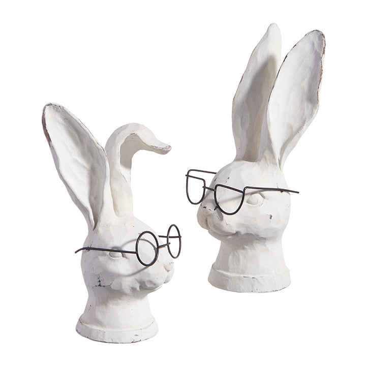 Rabbit with Glasses, The Feathered Farmhouse