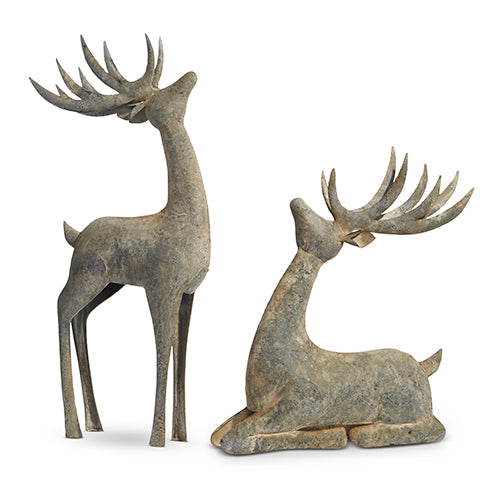 Galvanized Deer, The Feathered Farmhouse