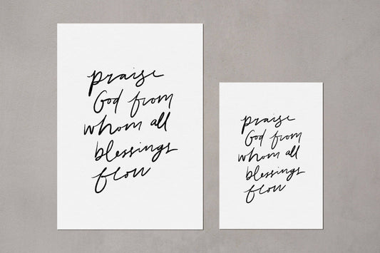 Praise God Print