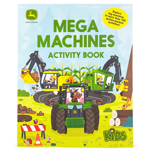 John Deere Kids Mega Machines Activity Book