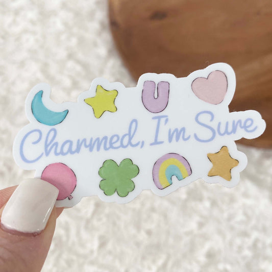 Charmed, I'm Sure - St. Paddy's Day Sticker