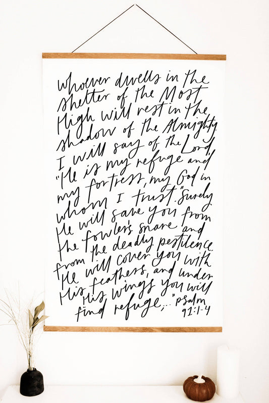 Psalm 91 Poster