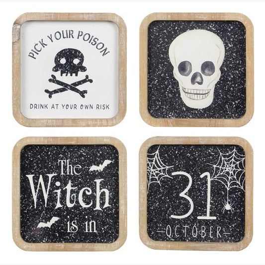 Halloween Sign, The Feathered Farmhouse