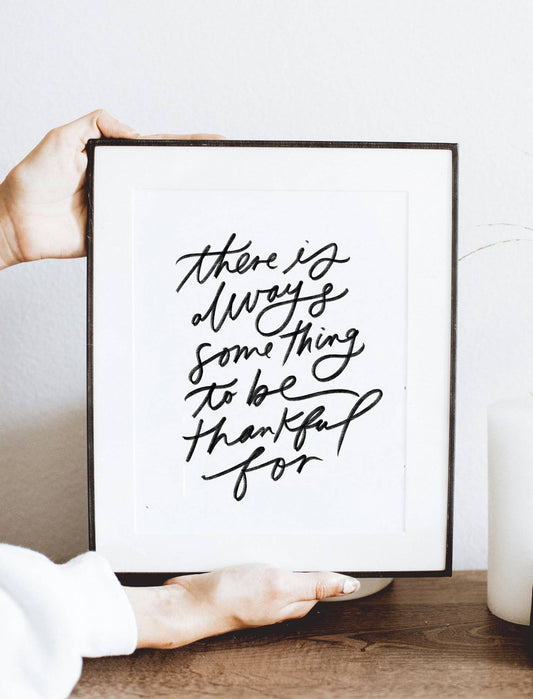 Thankful Print