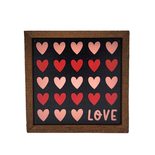 Love Hearts Sign, The Feathered Farmhouse