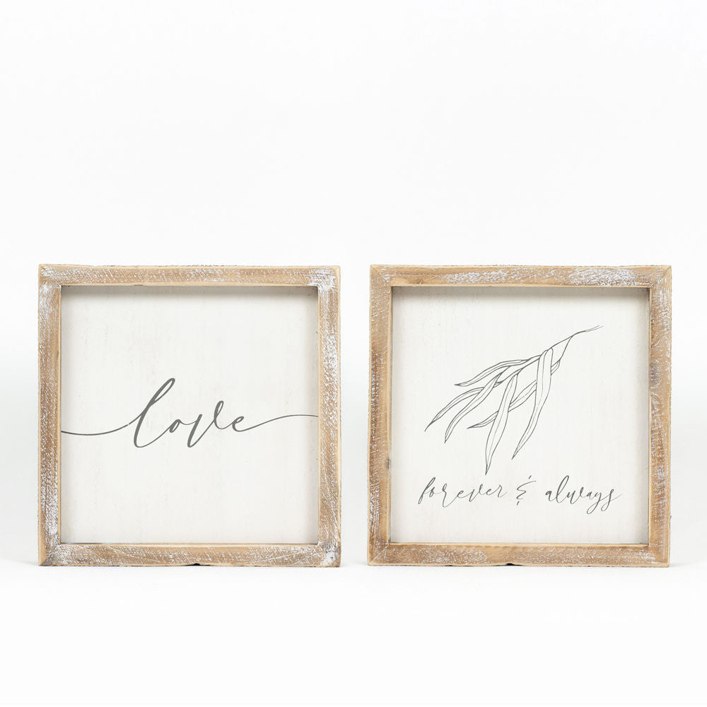 Reversible Love + Forever Sign, The Feathered Farmhouse