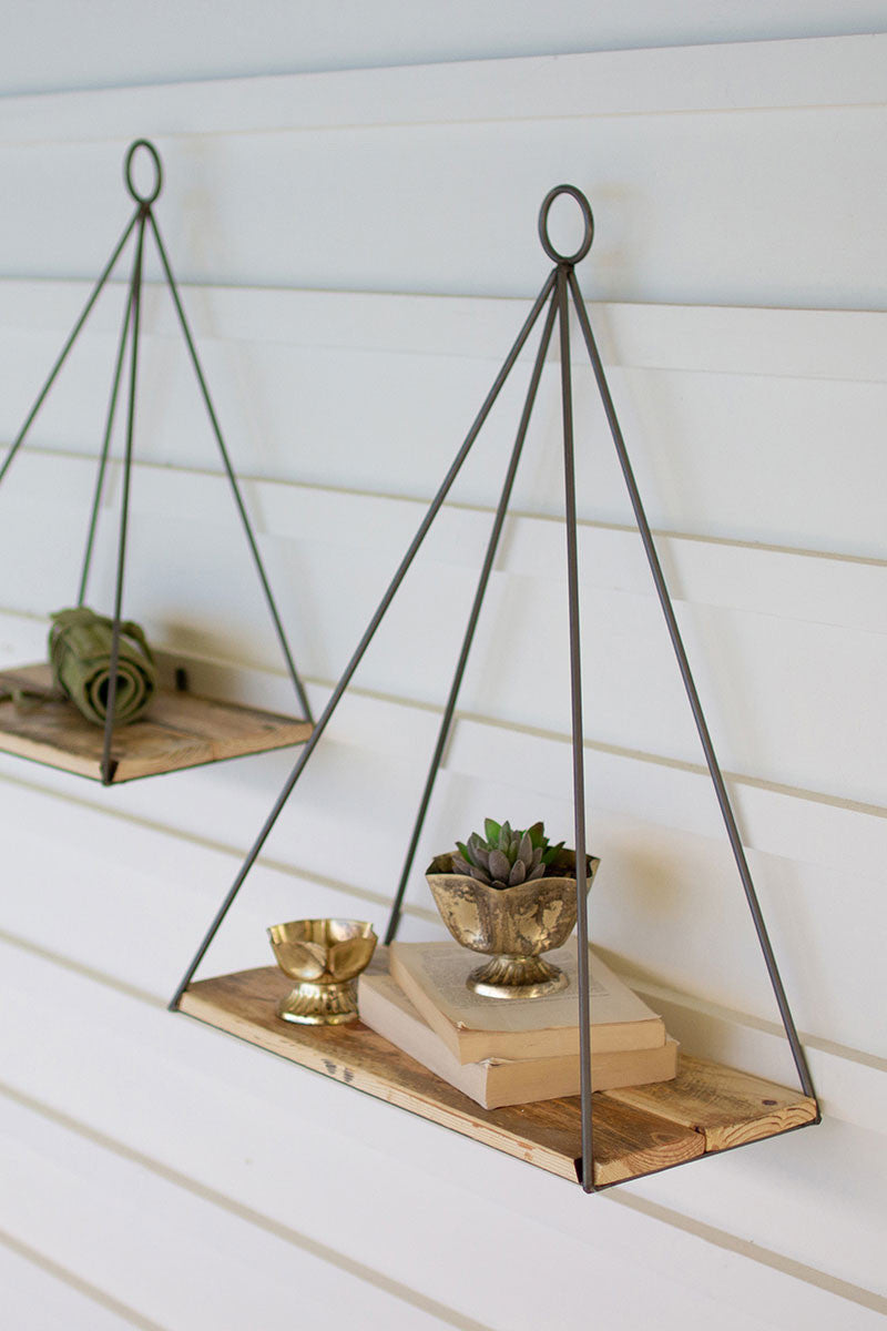 Triangle Shelves