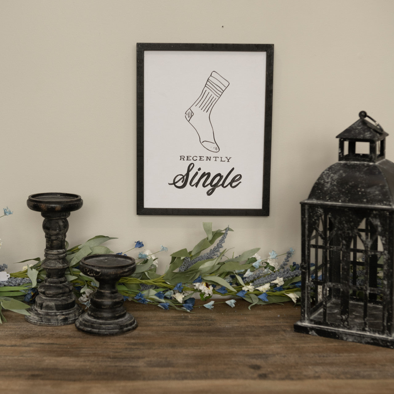 Recently Single Sign, The Feathered Farmhouse