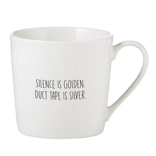 Silence is Golden Mug, The Feathered Farmhouse