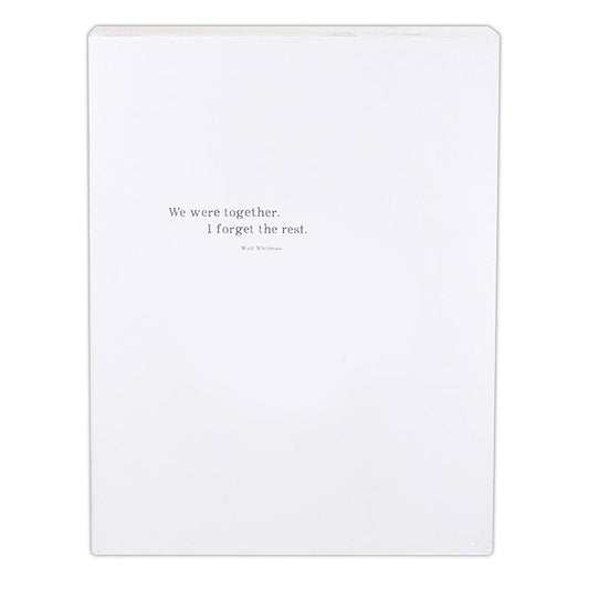 We Were Together Word Board, The Feathered Farmhouse