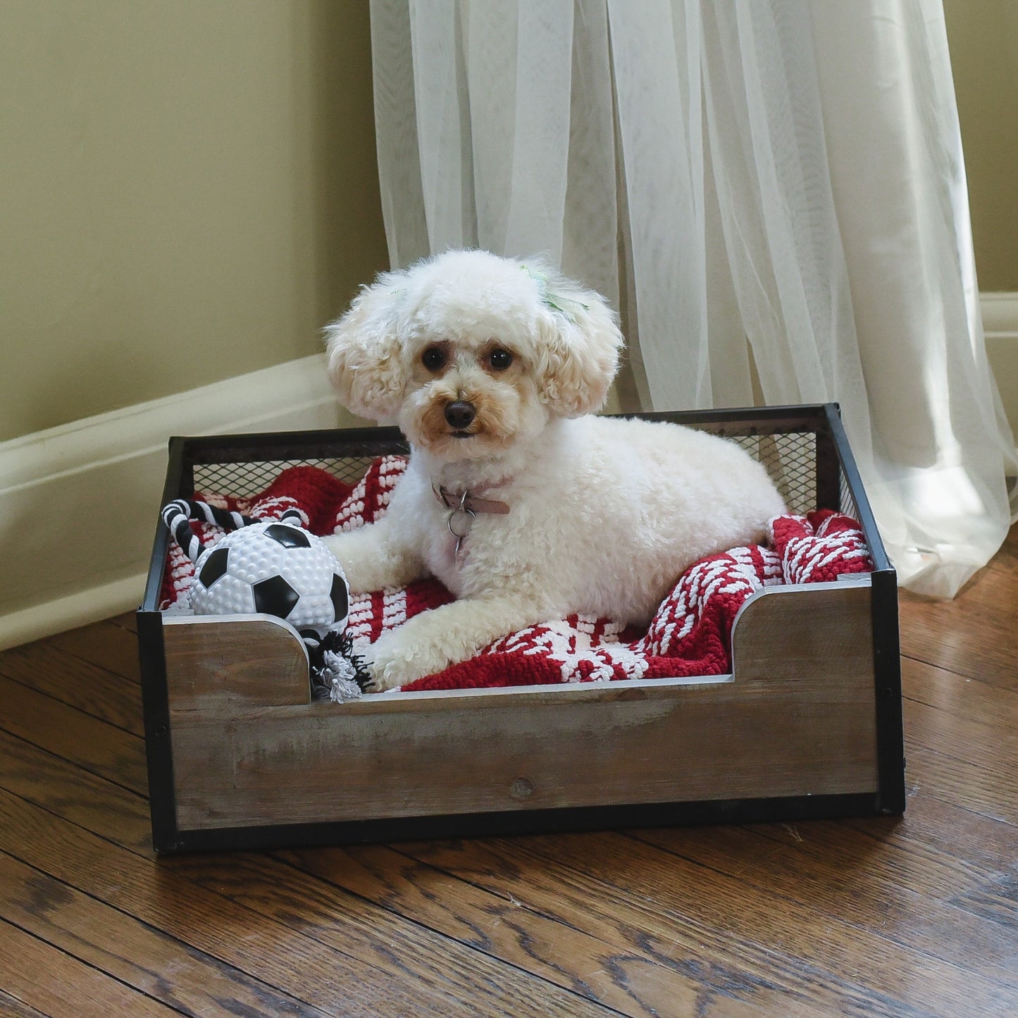 Mesh Dog Bed, The Feathered Farmhouse