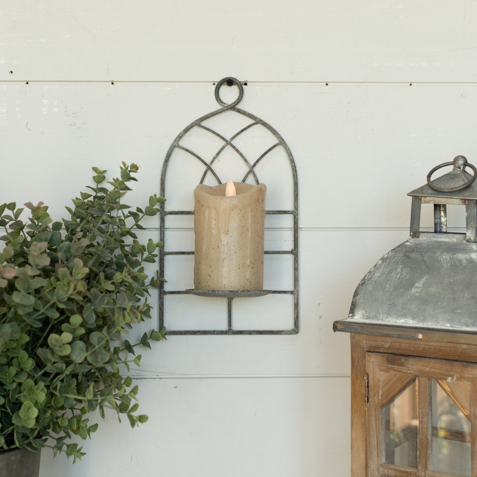 Arched Metal Wall Sconce – The Feathered Farmhouse