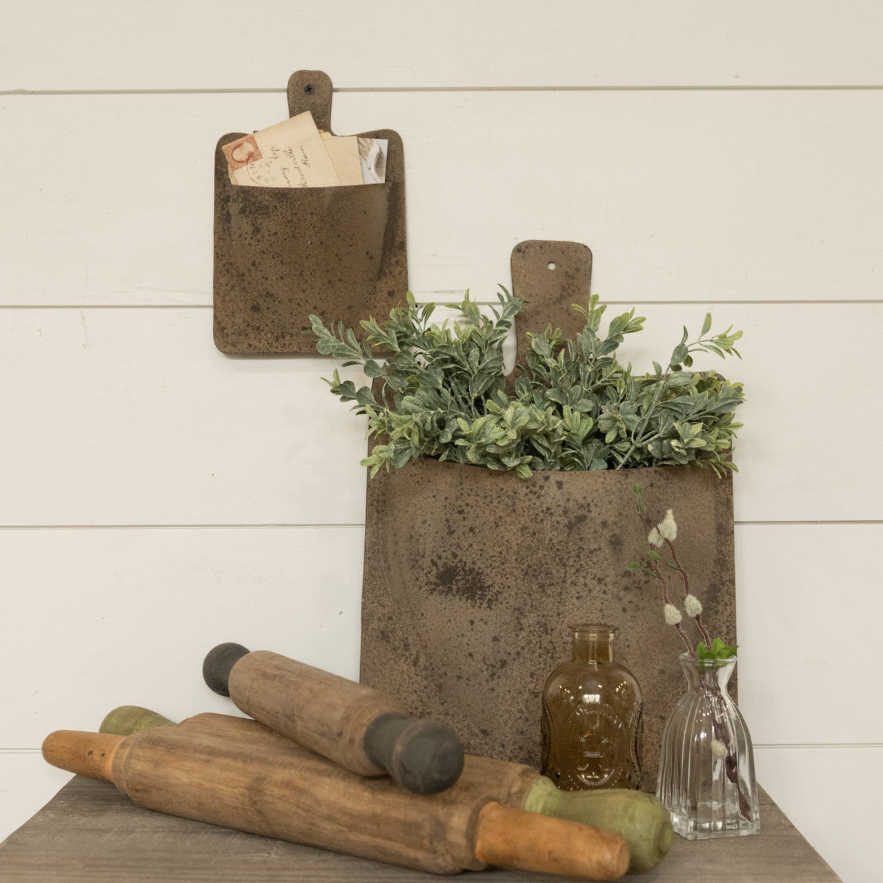Rustic Cutting Board Wall Display, The Feathered Farmhouse
