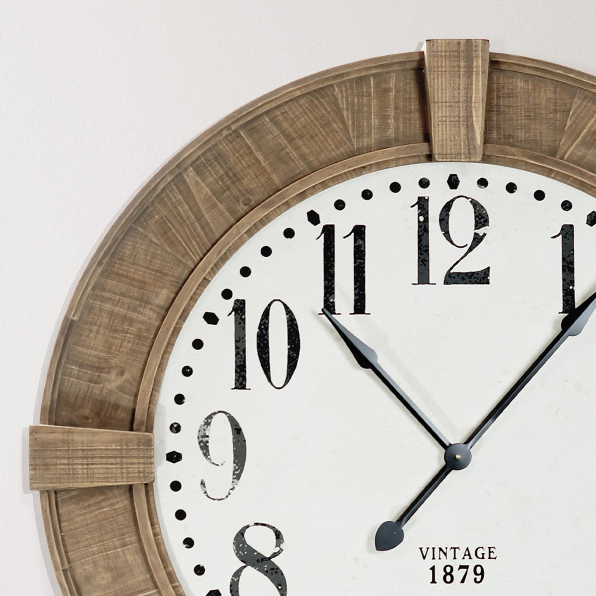 Framed Wall Clock, The Feathered Farmhouse