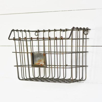 Vintage Wall Basket, The Feathered Farmhouse