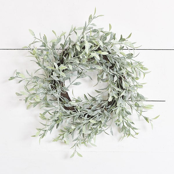 Whispy Dusted Wreath