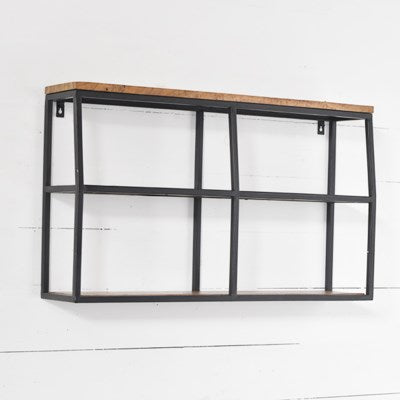 Modern Wood + Wall Shelf