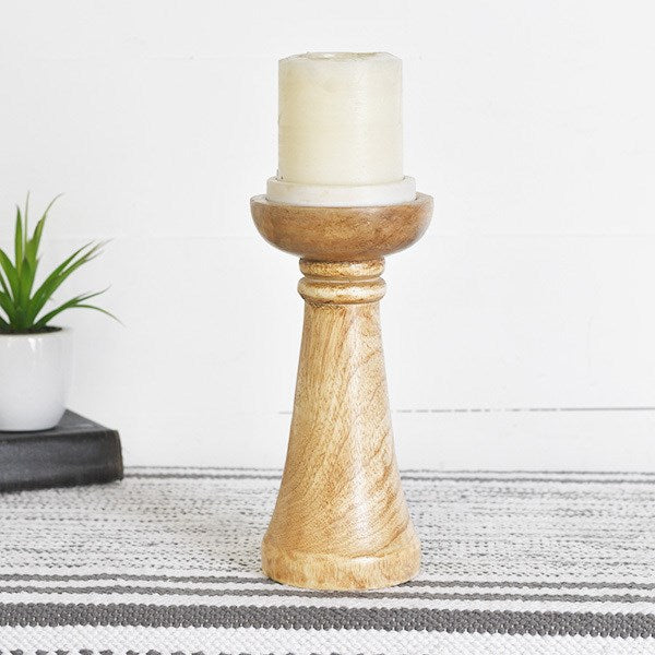 Wood + Marble Stand