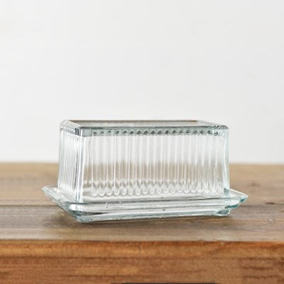 Glass Butter Dish