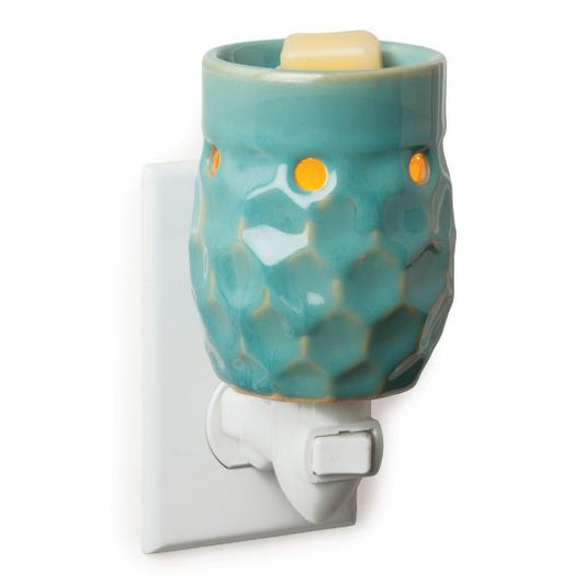 Honey Comb Turquoise Warmer, The Feathered Farmhouse