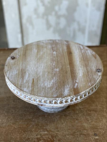 Celeste Beaded Pedestal, The Feathered Farmhouse