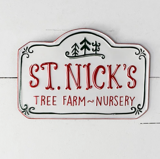 St. Nick's Sign, The Feathered Farmhouse