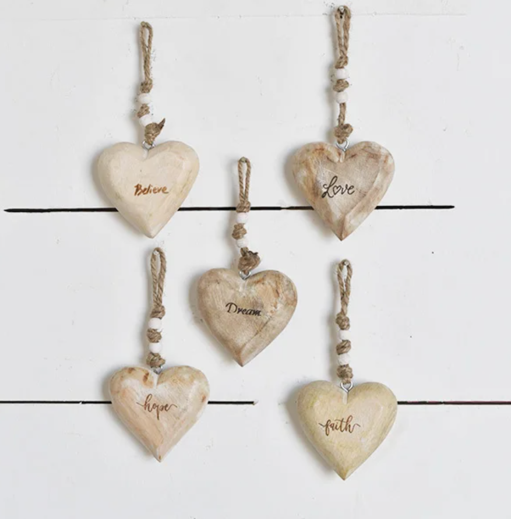 Hanging Hearts, The Feathered Farmhouse