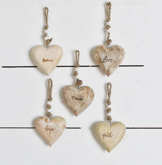 Hanging Hearts, The Feathered Farmhouse