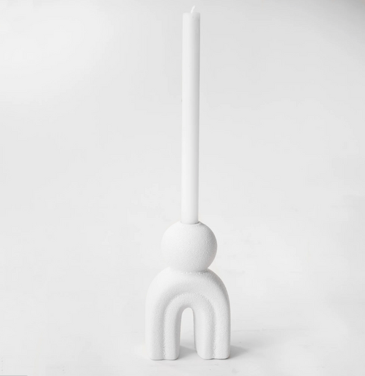 Abstract Candle Holder, The Feathered Farmhouse