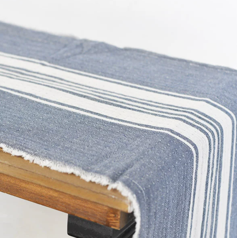 Stripe Table Runner, The Feathered Farmhouse