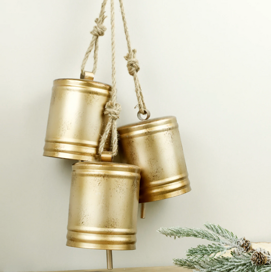 Gold Hanging Bells, The Feathered Farhmhouse