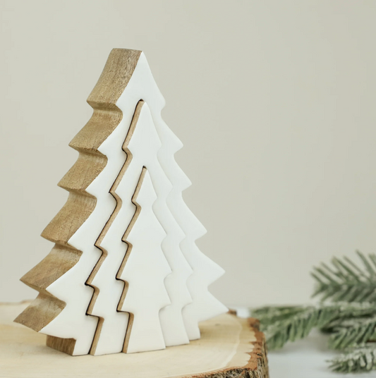 Wood Inner Cut Tree, The Feathered Farmhouse