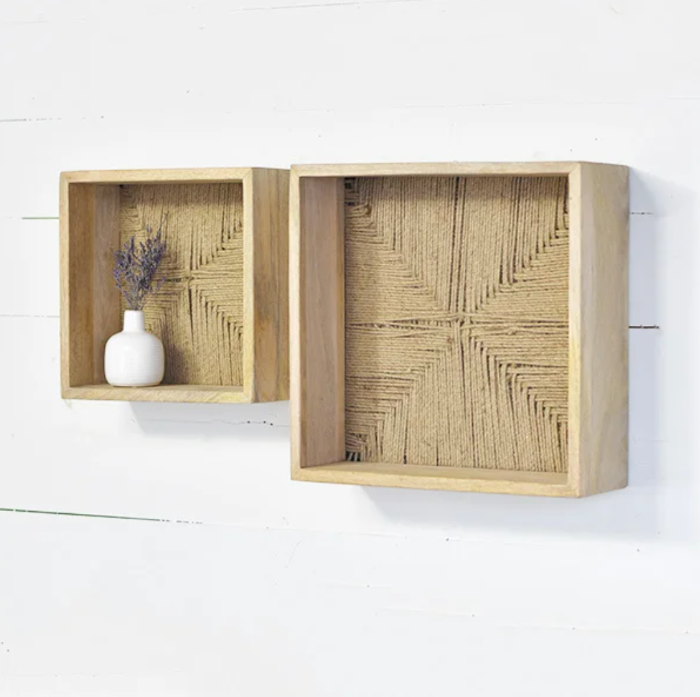 Wood Wall Shelf, The Feathered Farmhouse