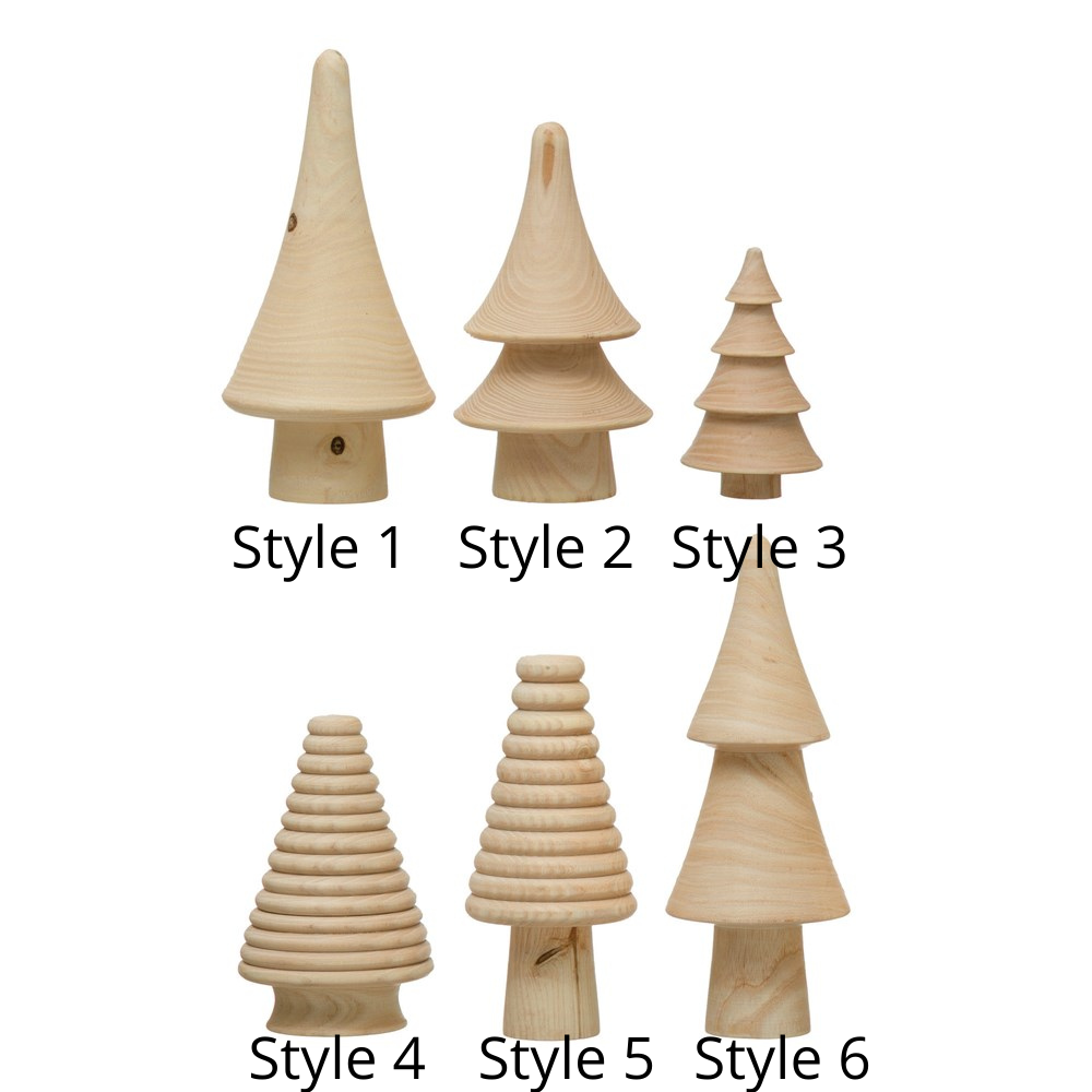 Natural Wood Trees